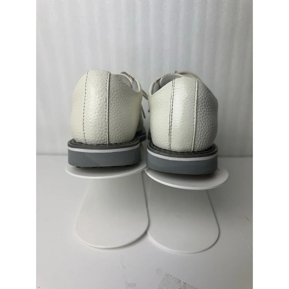 G/FORE Gallivanter Golf Shoes Mens 7 Pebble Grain Leather STYLE: GMF000001 S/MNT